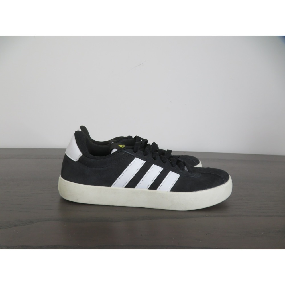 Adidas VL Court 3.0 Shoes Womens 7.5 Black White Walking Sneakers ID6279 Casual